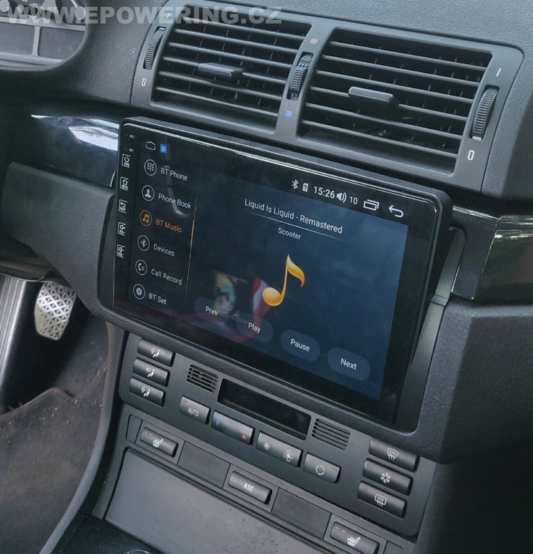 BMW E46: Android radio