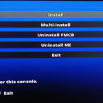 Playstation 2 - Free MC Boot, instalace